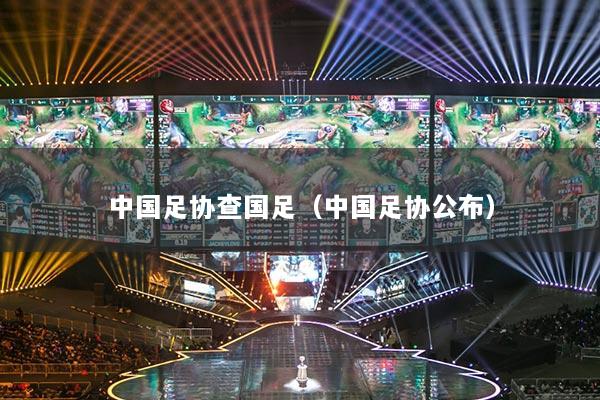 中国足协查国足(中国足协公布)