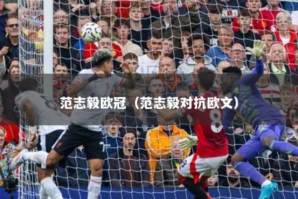 范志毅欧冠（范志毅对抗欧文）